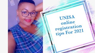 UNISA online registration tips for 2021  UNISA [upl. by Sarita971]