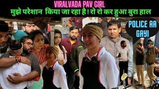 Demanding Rs 40000 To Install The Cart 😡 रो रो कर हुआ बुरा हाल  Viral Vada Pav Girl [upl. by Jepson]