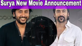 Surya Announcement New movie Surya 45  surya  honey bunny  nagbandham [upl. by Fulmer]