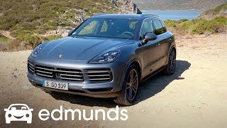 2019 Porsche Cayenne Review  Test Drive  Edmunds [upl. by Mitman657]