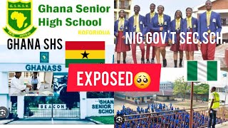 All you need to know Nigerian Govt SECSchool amp Ghana SHS [upl. by Kcyrred967]