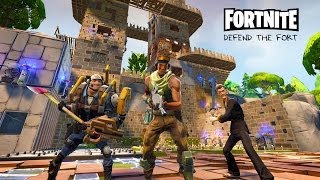 Defending the Fort  Fortnite Gameplay [upl. by Adivad]