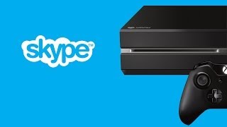 Xbox One How To Use Skype While In Game [upl. by Stearn]