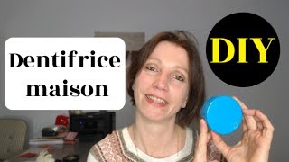 🦷 DIY Recette DENTIFRICE MAISON avec 2 produits seulement🦷 [upl. by Tad]