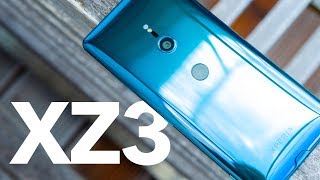 Sony Xperia XZ3 im Test das Handson  deutsch [upl. by Idahs]