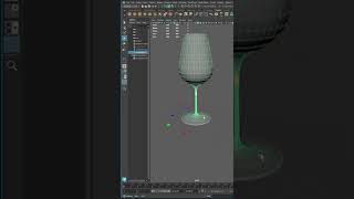 How to Model a realistic Wine Glass in Maya 2023 [upl. by Greeson79]