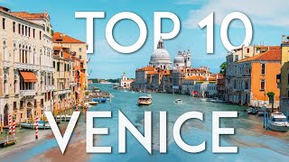 TOP 10 things to do in VENICE  Travel Guide [upl. by Ayotyal]