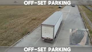 Mastering LeftSide OffSet Parking CDL Skills Exam Tips [upl. by Allevon334]