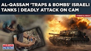 Al Qassam Booby Traps IDF  Bombs Israeli Tanks in Gazas Tal AlHawa  Watch Deadly Attack on Cam [upl. by Yvette]