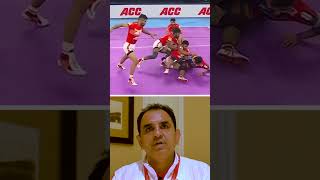 Fazel Atrachalis ankle hold against UP Yoddhas gujaratgiants pkl [upl. by Williamson363]