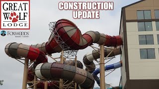 Great Wolf Lodge Foxwoods Construction Update August 2024 Mashantucket CT  NonCopyright [upl. by Einalam51]