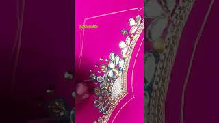 GALA HAND WORK DESIGN trandingfashion viralvideo youtubeshorts handwork shotsfashion design [upl. by Kcod]