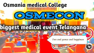 Biggest medical event in Telangana Osmania medical College OSMECON medical event Hyderabad [upl. by Hnao4]