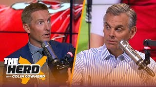 Joel Klatt reveals his NFL Mock Draft talks CardinalsRosen broken trust amp defends Baker  THE HERD [upl. by Margarida]