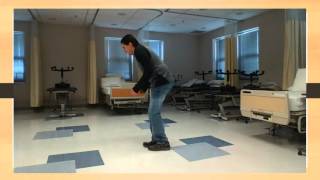 Parkinsonian Gait Video [upl. by Elyrehc]