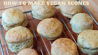 How To Make Vegan Scones [upl. by Aker]