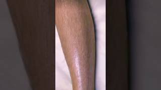 Leg wax using roll Wax pair legwax pair rolls wax waxing viralshorts views short [upl. by Ahsyad]