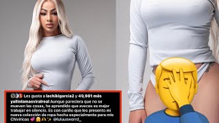 YAILIN LANZA L1NEA DE R0PA LLAMADA VIRAL PARA CALLR BOCA 🤦‍♂️ [upl. by Ariamoy]