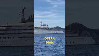 OPERA is a motor yacht with an overall length of 14635 m The yachts builder is Lürssen Yachts [upl. by Kutzer]