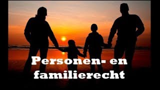 PERSONEN EN FAMILIERECHT [upl. by Candie]