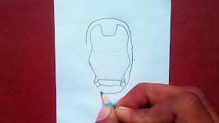 How To Sketch Marvels Iron Man  Ai Tew [upl. by Delle968]