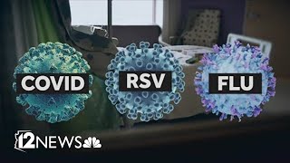 RSV Flu and COVID cases on the rise in Arizona [upl. by Jurgen]