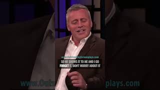 Matt LeBlanc was BROKE before Friends [upl. by Jehiah623]