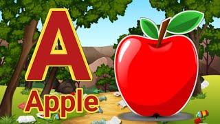 A for apple  अ से अनार  abcd  phonics song  a for apple b for ball c for cat  abcd song  abcde [upl. by Beaufort]