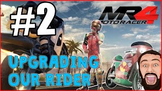 UPGRADING OUR RIDER  Moto Racer 4 Xbox One [upl. by Genni575]