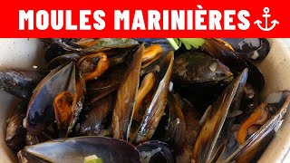 Moules marinières  recette délicieuse réalisée avec amour [upl. by Neelyt132]