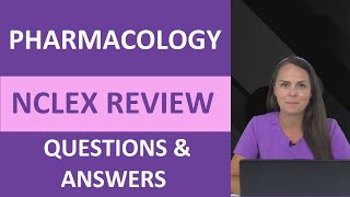 Pharmacology NCLEX Review Questions for Nursing Students [upl. by Eckart]