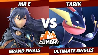 Cumbre 2 GRAND FINALS  Tarik Greninja Vs Mr E Lucina Smash Ultimate  SSBU [upl. by Jauch]