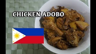 🇵🇭 Chicken Adobo Recipe  Filipino Tagalog Pinoy [upl. by Raff]