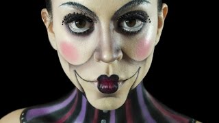 Ventriloquist Dummy Makeup Tutorial [upl. by Connelley707]