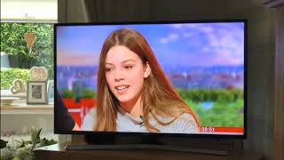 Courtney Hadwin Appears on BBC Breakfast for an Interview Before SemiFinals [upl. by Eiramasil]