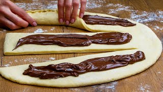 Farai questa ricetta con diversi ripieni ma con nutella è la migliore SaporitoTV [upl. by Riccardo]