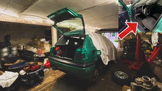 MK3 Gas Tank Removal amp Manual Pedal Install  Pink Floyd Golf Project [upl. by Snehpets]