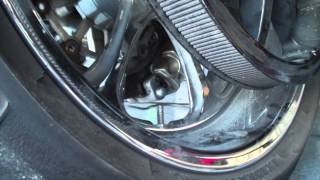 Fixing Motorcycle Tire with RideOn TPS Tire Balancer and Sealant [upl. by Tory511]