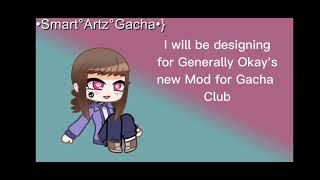 Generally Oks New Mod gacha mod designs [upl. by Nathanoj939]