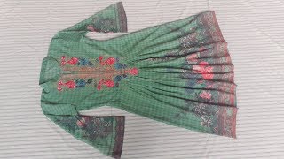 Frock cutting and Stitching Step By Step ll Pakistani Fashion Designer [upl. by Suter]