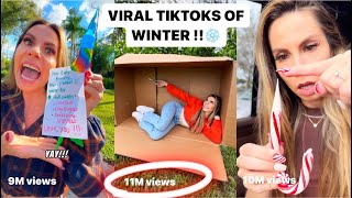 1 HOUR AMYYWOAHH WINTER TikToks SPECIAL EDITION❄️🎅🏻 [upl. by Alsworth]