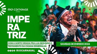 IMPERATRIZ Carnaval 2024  Sambas de Enredo  Clipe Oficial [upl. by Llednov]