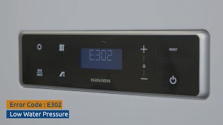 NCB Gas Boiler  Low water pressure error E302 [upl. by Oisangi]