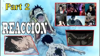 Ace muere part 2 Reaccion  One Piece Episodio 483 Reaction Mashup [upl. by Guthry662]