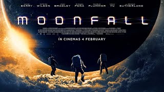 Moonfall 2022 Movie  Halle Berry Patrick Wilson John Bradley  Moonfall Movie Full Facts Review [upl. by Dawkins]