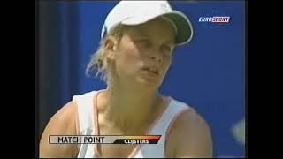 2002 Sydney Quarterfinal Clijsters vs Henin [upl. by Corette969]