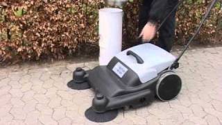 Nilfisk SM800 Manual Sweeper [upl. by Epilef]