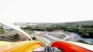 Iron Rattler HDPOV Six Flags Fiesta Texas [upl. by Orel356]