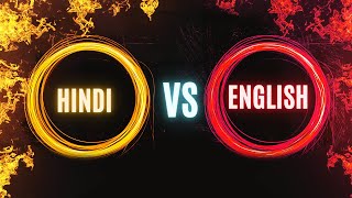 HINDI VS ENGLISH ll Why preferred English not Hindi masterbanayoutuber [upl. by Gnel]