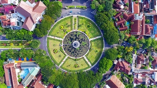 TUGU KOTA MALANG  DRONE VIEW [upl. by Aimat346]